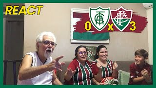 FAMÍLIA TRICOLOR REAGE À 0 AMÉRICA MG X 3 FLUMINENSE  - CAMPEONATO BRASILEIRO 2023