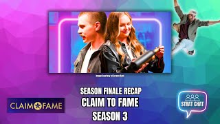 Claim To Fame S3: SEASON FINALE RECAP! | Strat Chat Podcast