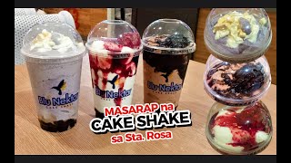 Ito ang NAUUSO Ngayon! 2-in-1 CAKE + SHAKE | Blu Nektar PH | Food Hug: The Fam Vlog