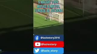 Matias Almeyda e l’eurogol in Lazio-Bologna del 9 maggio 1999