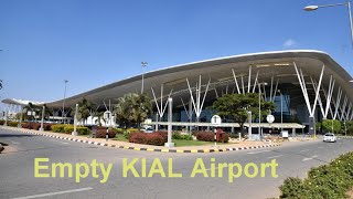 COVID-19 Effect - Empty Bangalore Airport   खाली बैंगलोर केम्पेगौड़ा अंतरराष्ट्रीय हवाई अड्डा