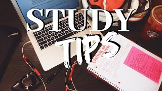 study tips (how i study)