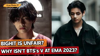 Новости BTS!! Это несправедливо, почему BTS V не присутствуют на EMA 2023? Фанаты разочарованы