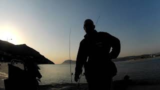 122- pescando con mal tiempo con el amigo Cristian dedicado a @teambolofishingvalenciasur7134