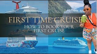 First Time Cruiser: Let's Book Your 1st Cruise