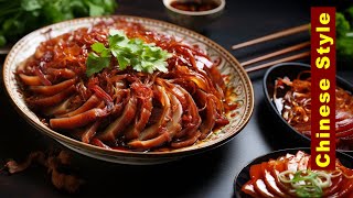 Incredible Chinese Style Pig Ears Recipe  | 100% Great Taste