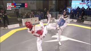 54 Kg Final - ZANDI Abolfazl (IRI) vs POLAT Gorkem (TUR) WT 8th Presidents Cup G2 2023