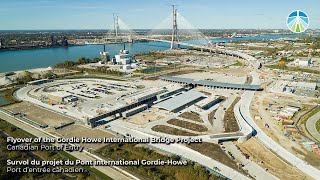 Canadian Port of Entry Flyover  - October 2024 | Survol du port d’entrée canadien - octobre 2024