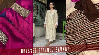 Dresses Stitched ! Fashion Matters 💕 💕 Vlog 555