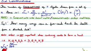 MDM4U - 3.2 Combinations