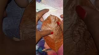 ||leaf cutting art|love leaf cutting art|shortvideo #karabi#viral#viralvideo #cute#best#friendship#