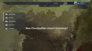 New Cloudsplitter Mount incoming? #ageofashes #centuryageofashes