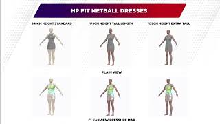 NEW 3D SIZE GUIDE | HP Fit Netball Dresses