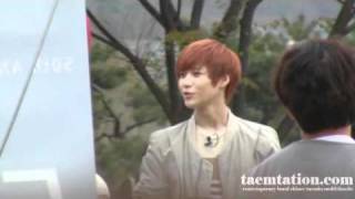 [fancam] 110429 SHINee Taemin # 3 @ Seoul Women's University recording