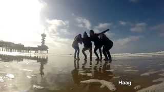 Netherlands - Windy, rainy state! feat. GoPro & high five - selfies throught cities