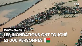 À Madagascar, des images montrent l'étendue des inondations