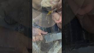 Sharpening a Chef Knife with Diamond Stones and Stropping with Diamond Paste #knifesharpening