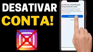 Como DESATIVAR O INSTAGRAM TEMPORARIAMENTE (Atualizado!)