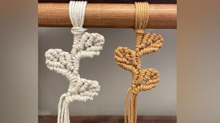 DIY Macrame Wavy Leaves Pattern For Your Macrame Project