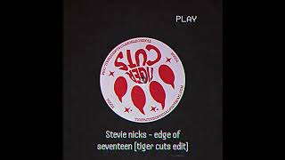 Stevie Nicks - Edge of seventeen (Tiger Cuts Edit)