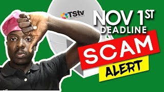 IS TSTV A SCAM?  - NOV 1st DEADLINE FAILED