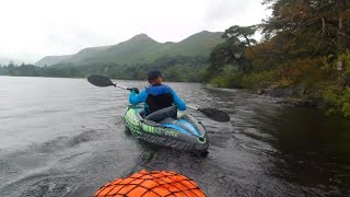 kayaking at Derwent Water in the Lake District