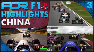 F1 2016 | AOR PS4 F1: S12 Round 3 - Chinese GP (Official Highlights)