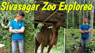 চিৰিয়াখানাত উটৰ সৈতে - Sivasagar Mini Zoo - Aranyam - অৰণ্যম