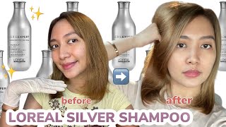 REVIEW LOREAL SILVER SHAMPOO SERI EXPERT