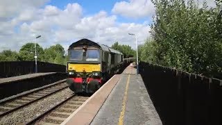 Trains at Alfreton 08/08/18