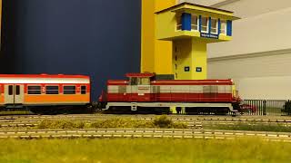 SM42 593 Przewozy regionalne z wagonami Polregio