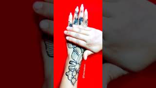 Amazing reverse front hand mehndi।। Mehndi ka design।।mehndi design।।latest mehndi design