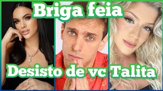 EMILY GARCIA BRIG@ COM TALITA DEPOIS QUE ELA FICOU COM LEU LINS 🤬EMILY GARCIA 😡