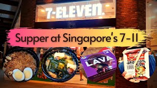 Finding Supper at Singapore's (biggest?) 7-Eleven | Icon Village, Tanjong Pagar