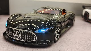 Miniatura Carro Mercedes Benz Amg Vision Gt Sport Som/led 1/24R$ 239,00#mercedes #mercedesben