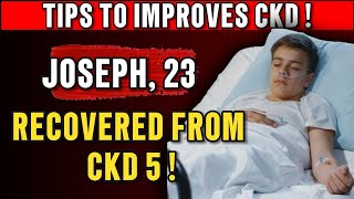 How Joseph Improved Kidneys Health | No KIDNEY Patient will Ever Lose a KIDNEY Again if They Do This