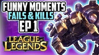 How To (NOT) Play Blitzcrank - LOL Funny Moments & Fails EP-1 Season 7