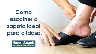 Como escolher o sapato ideal para o idoso.