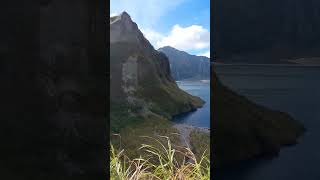 Mt Pinatubo Crater ❤️ #hiking #viewing #youtubeshorts #shortsvideo #natureescapes #mountainview