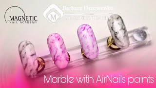 Marble design by Barbara Derewonko