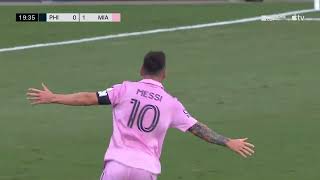 GOLAZO DE HORMONIN' MESSI EN LA MLS, EN PHILADELPHIA