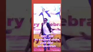 BKC Sir in excited state just like an Electron...  .#bkcsir#allensikar #short #victory