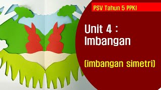 Unit 4 : Imbangan Simetri Montaj Rupa Organik Sepasang Arnab di Hutan I PSV Tahun 5 PPKI