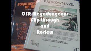 OSR Megadungeons - Flip-through and Review