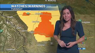 Danielle Savoni - CTV News Calgary - Weather - Tuesday, June 11, 2024.