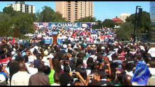 18,000 gather for Barack Obama in Newport News, VA: Campaign On Affordable Healthcare