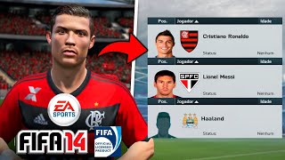 SIMULEI DO *FIFA 14* ATÉ 2024! - FIFA Experimento