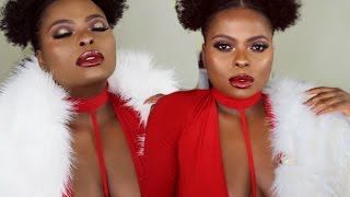 HOW TO SLEIGH -  CHRISTMAS HOLIDAY GLAM MAKEUP LOOK 2016 [GRWM]