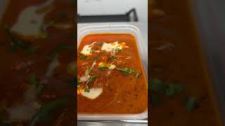 Chilli paneer and paneer makhni