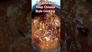 HOT AND SOUR SOUP CHINESE STYLE COOKING #chef@ady4502